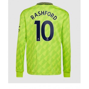 Manchester United Marcus Rashford #10 Tredje Tröja 2022-23 Långärmad